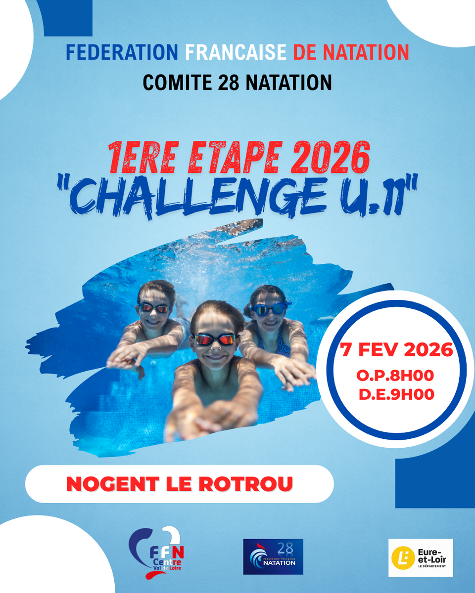 CHALLENGE U.11 PREMIERE ETAPE -  NOGENT LE ROTROU - 7 FEV 26