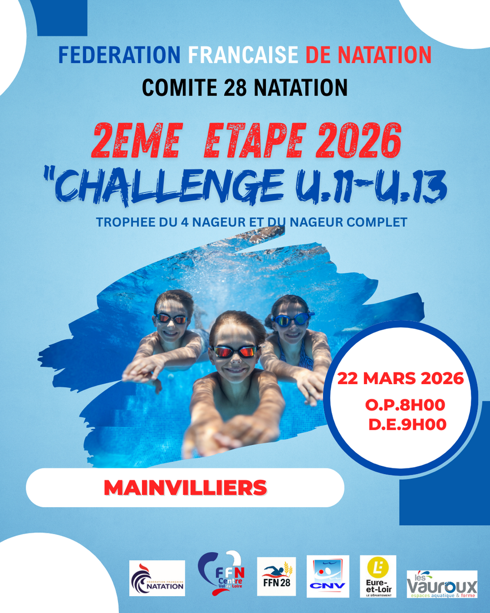 CHALLENGE U.11 U.13 - MAINVILLIERS - 22 MARS 2026