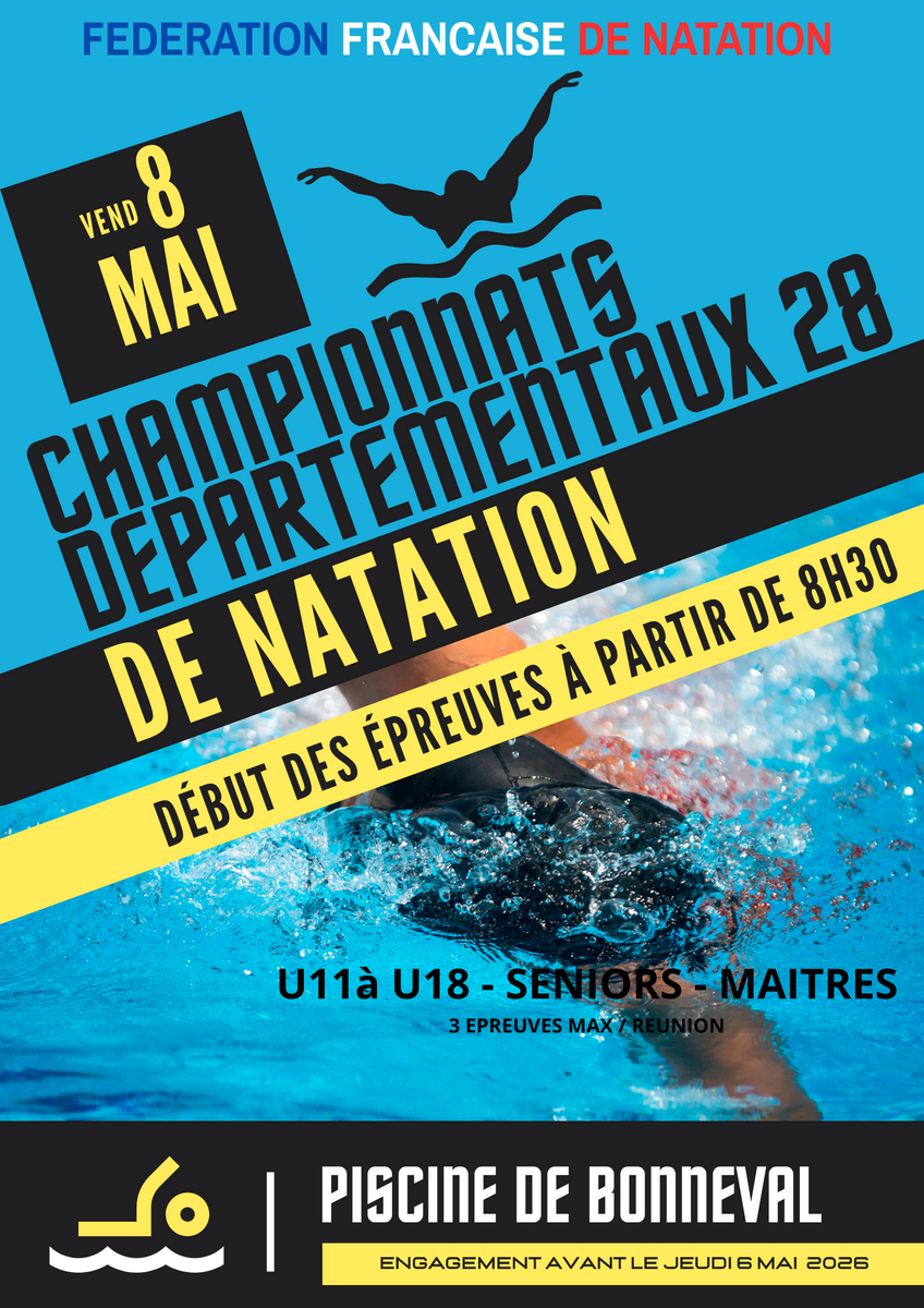 CHAMPIONNATS DEPARTEMENTAUX - 8 MAI 26 - BONNEVAL