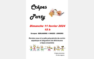 CREPES PARTY - 11 FEVRIER 2024