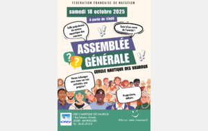 Assemblée générale - samedi 18 oct 2025 - centre aquatique de Mainvilliers