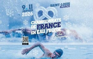 CHAMPIONNATS DE FRANCE EN EAU FROIDE - SAINT LOUIS (HAUT RHIN)