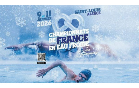 CHAMPIONNATS DE FRANCE EN EAU FROIDE - SAINT LOUIS (HAUT RHIN)