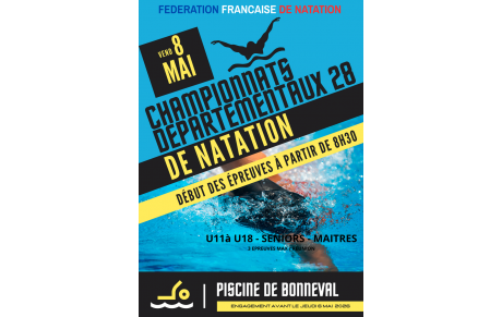 CHAMPIONNATS DEPARTEMENTAUX - 8 MAI 26 - BONNEVAL